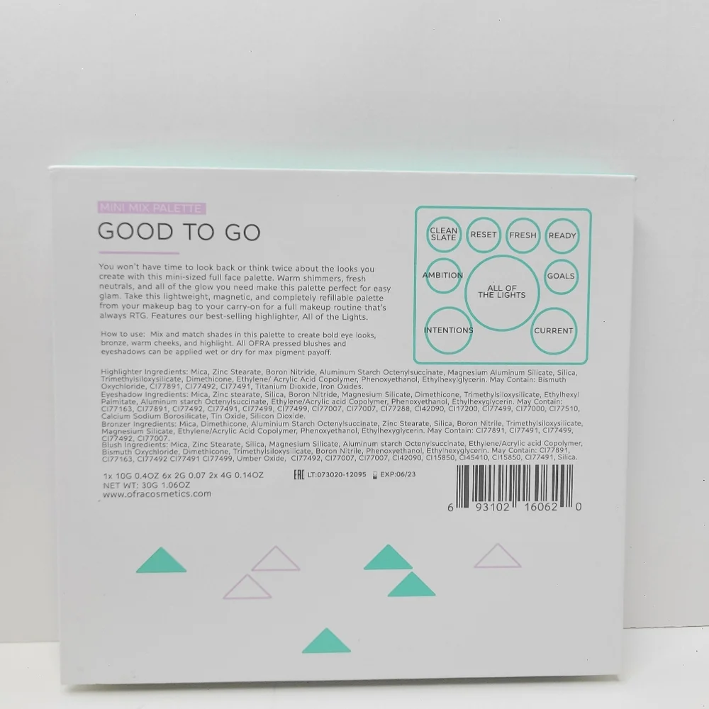 Ofra‎ Mini Max Good to Go Face Palette Vibrant Elegance Eyeshadow Palette